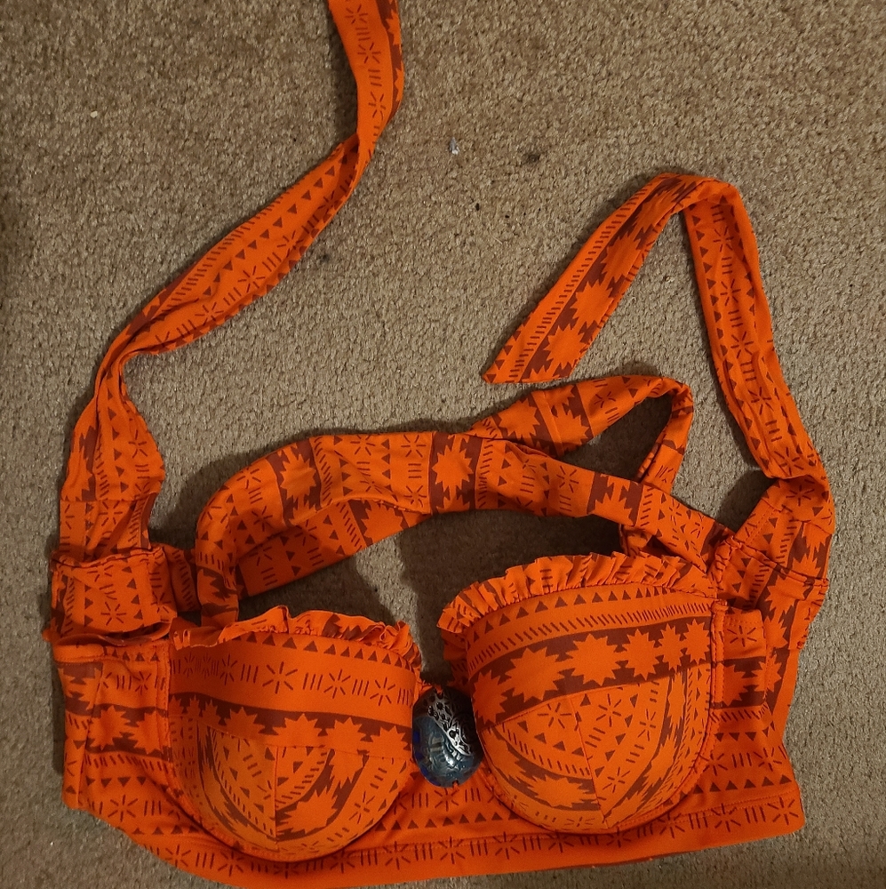 Moana bikini top Size 1 ALTERED